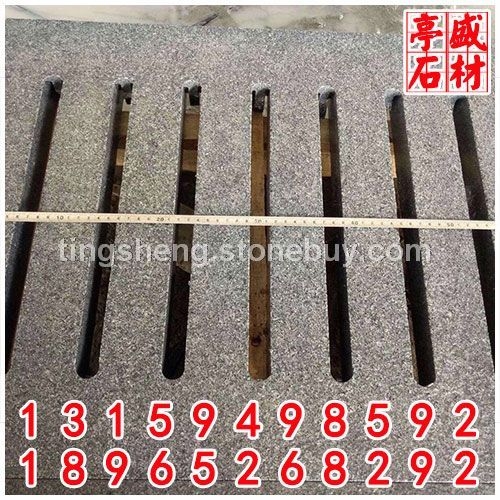 芝麻黑石材水沟盖板芝麻黑G654芝麻灰G655芝麻白G623漳浦灰G688黄锈石G682漳浦红G64