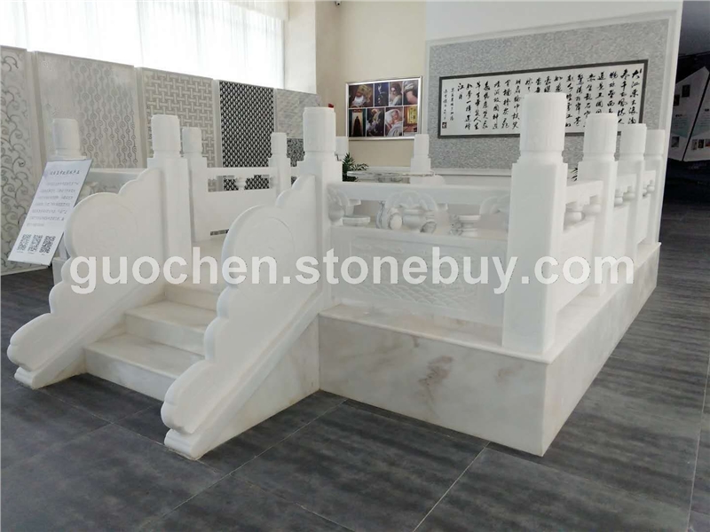 汉白玉 栏板浮雕工程案例