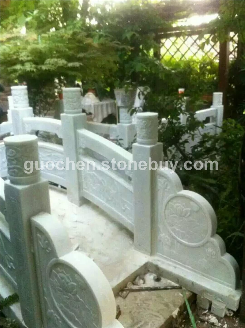 汉白玉 栏板浮雕工程案例