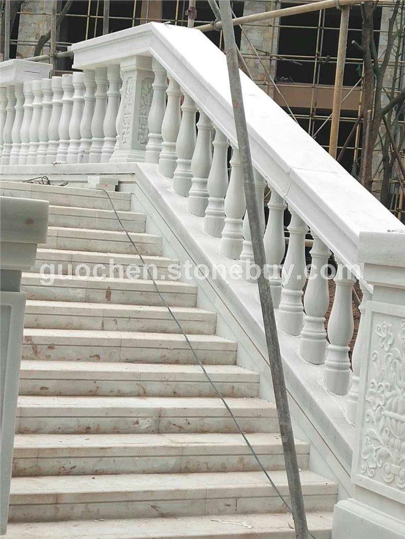 汉白玉 栏杆 工程案例