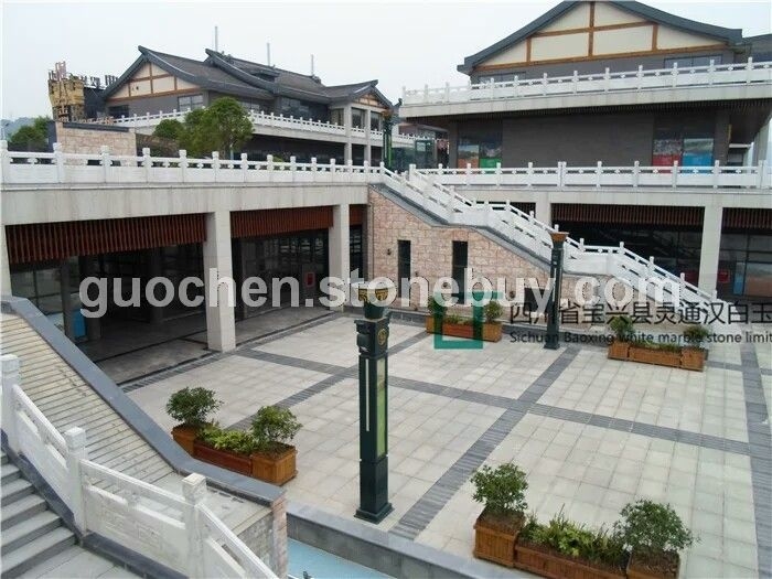 汉白玉 栏杆 工程案例