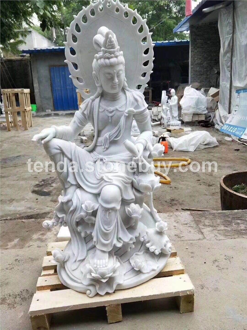 汉白玉佛像雕刻