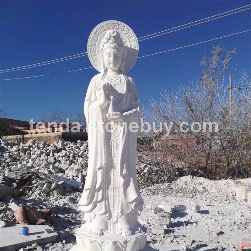 汉白玉佛像雕刻