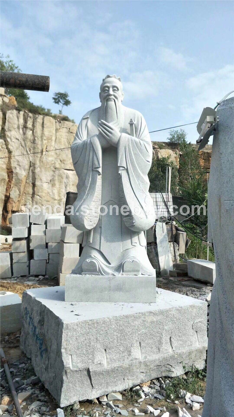 青石人物雕刻