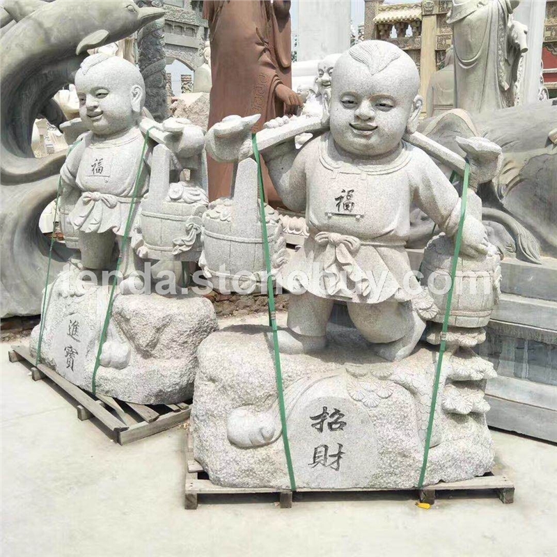 青石人物雕刻
