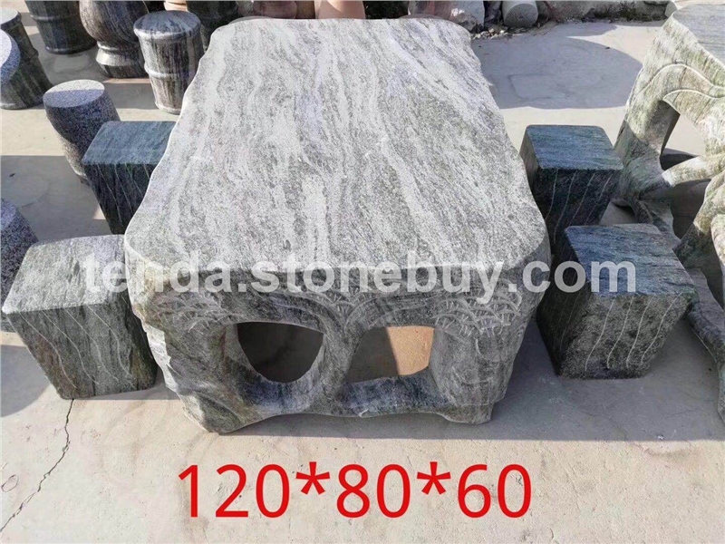 青石石桌