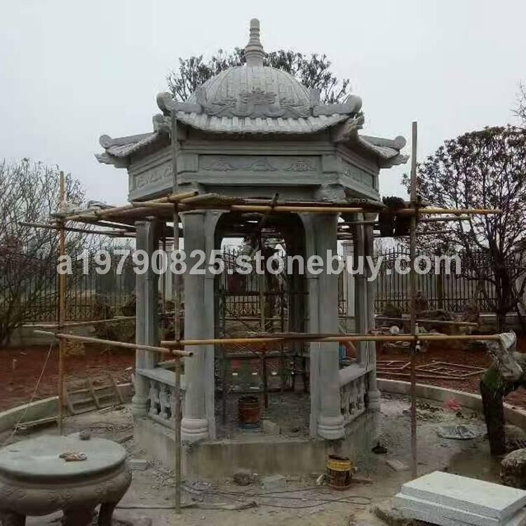 凉亭喷泉山门牌坊石雕，石雕喷泉，喷泉