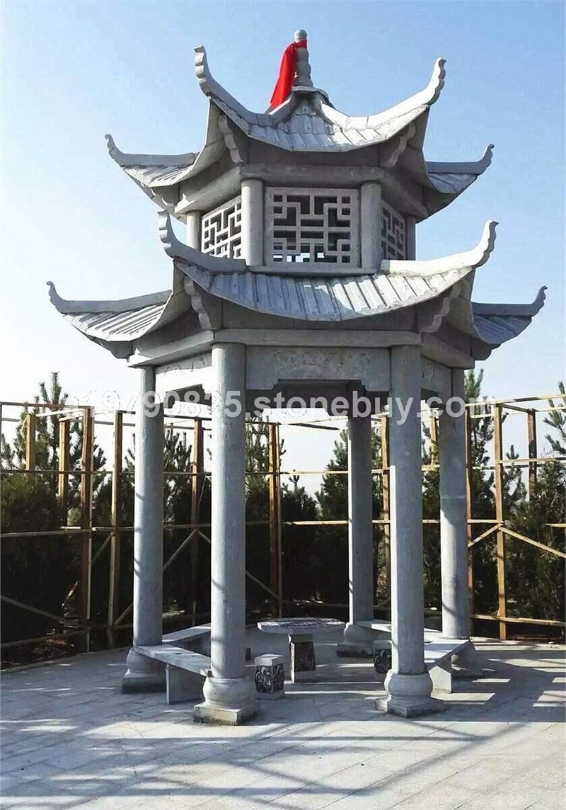 山门牌坊凉亭喷泉石雕，石雕凉亭，石头凉亭，凉亭 ，石雕喷泉，喷泉