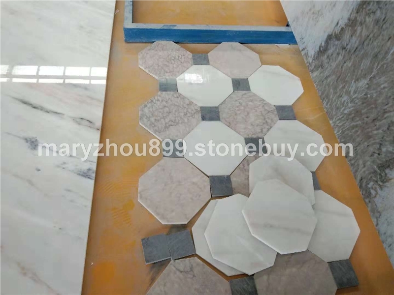 大理石地板拼花