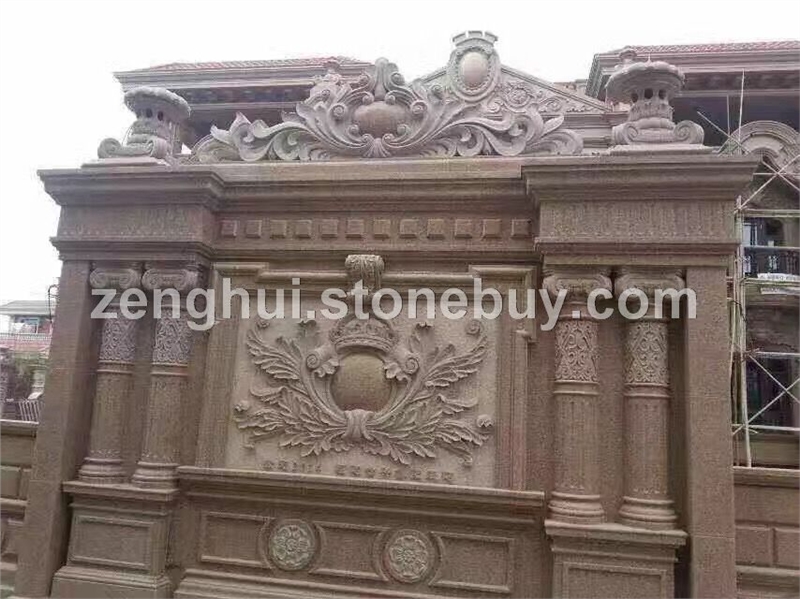 黄金麻工程案例石雕