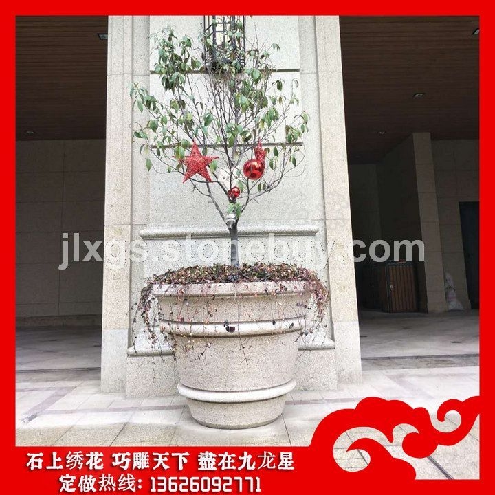石材花钵