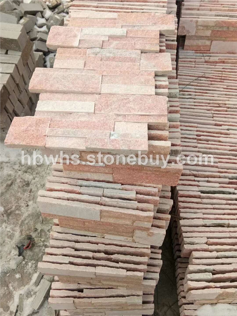 桃红玉文化石