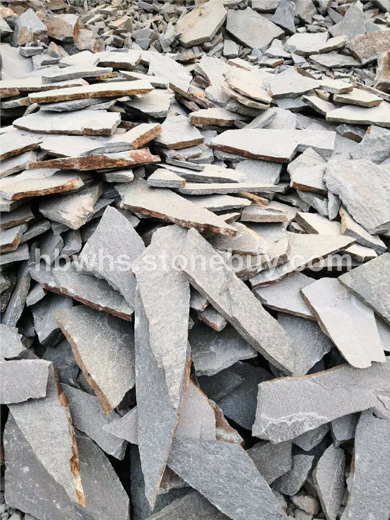 灰石英乱形粉石英乱形碎拼文化石