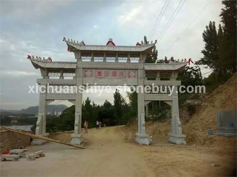 大理石石牌坊石牌楼石门楼