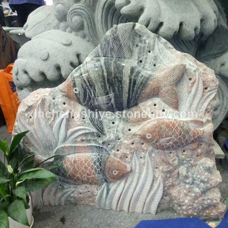 幻彩红雕刻