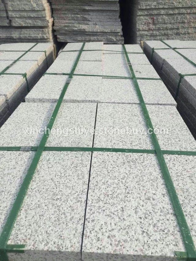芝麻白花岗岩芝麻白光面火烧路沿石芝麻白荔枝面