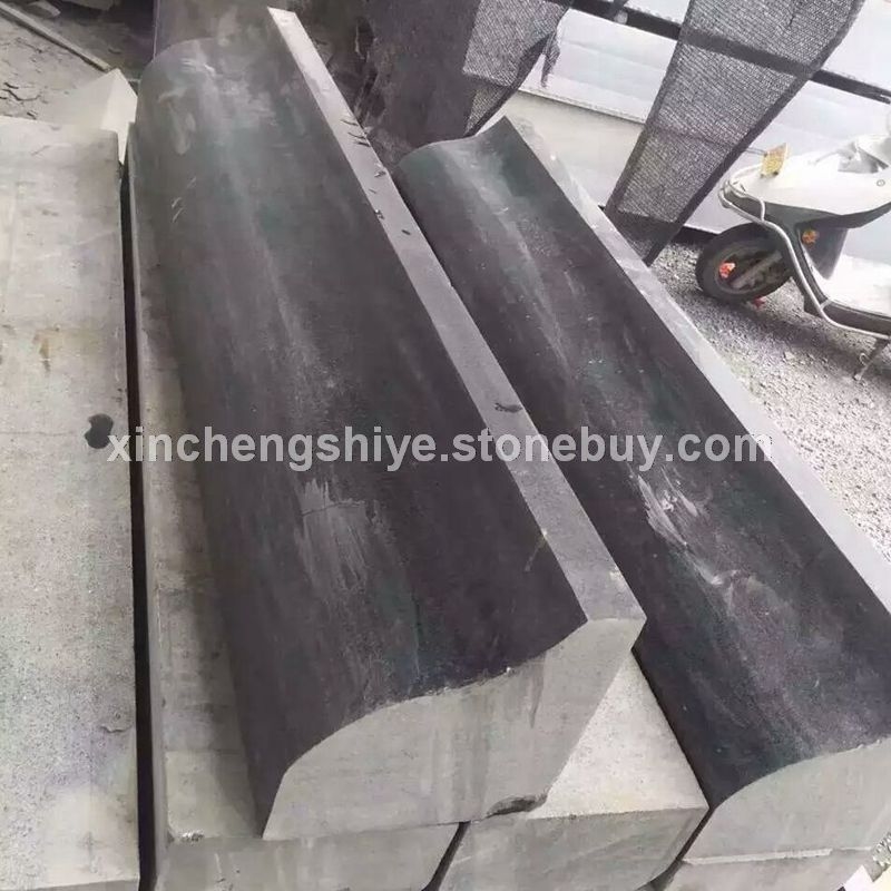 芝麻黑异形路边石