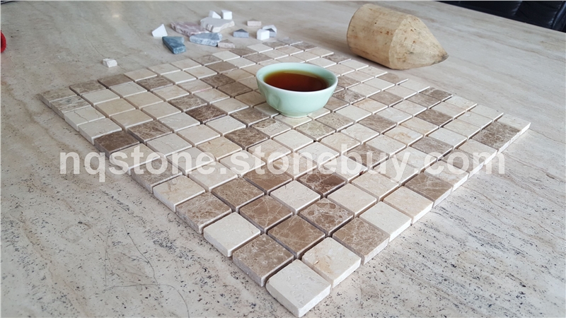 MT-051出口德国大理石马赛克规格板MOSAIC