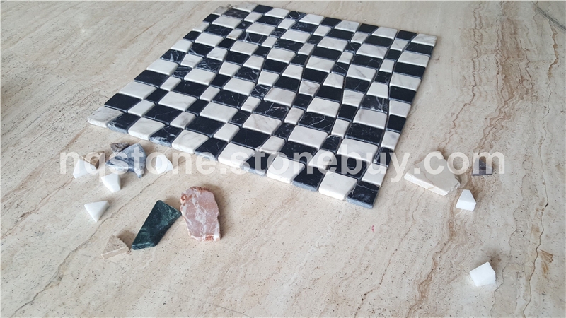 MT-001出口中东大理石马赛克MOSAIC