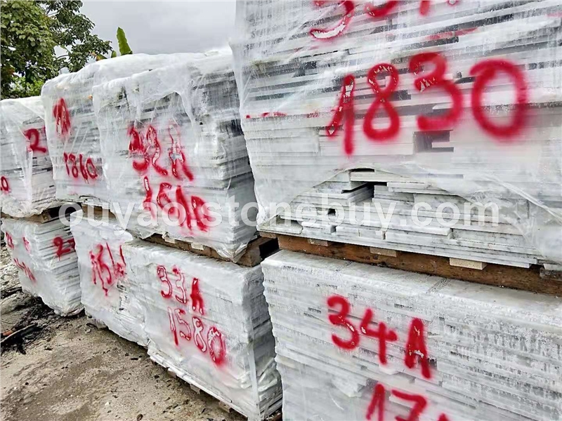 卡拉拉白马赛克材料