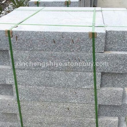 芝麻灰道牙8194芝麻灰大理石批发 仿形路沿石芝麻灰
