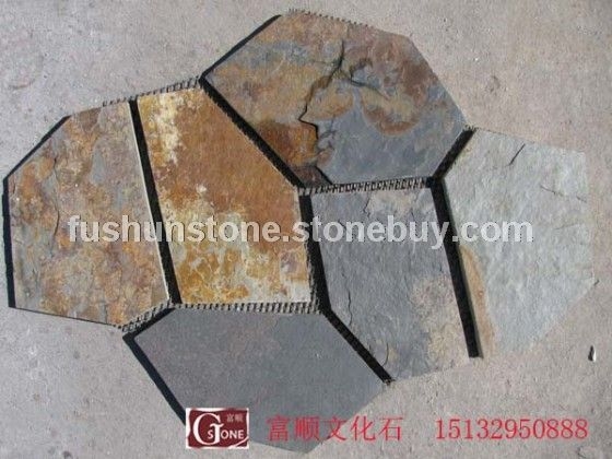 1120锈板网贴冰裂纹