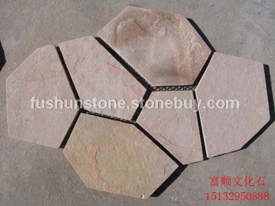 粉砂岩网贴冰裂纹