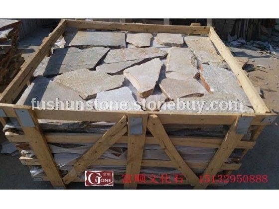 精品黄木纹自然面乱形成品出货
