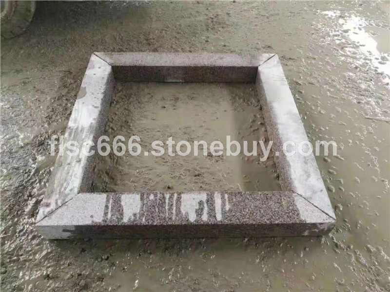 五莲花 树池石