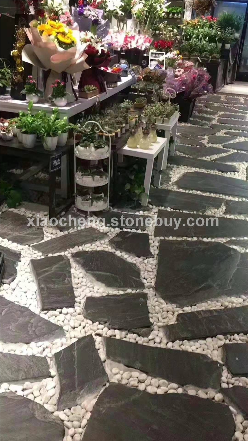 板岩青石板 路沿石