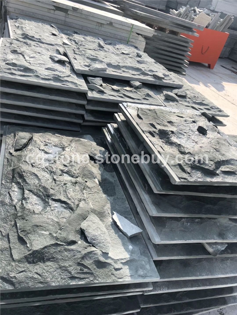 福建青蘑菇石老石槽磨盘 旧石器老物件 民