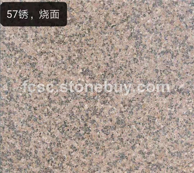 g657火烧面、进口石材、印度红、黑金沙、英国棕、石材工程可开专票