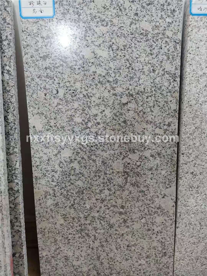 珍珠白光面