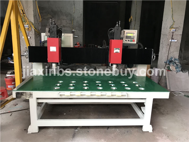 石材背栓机双头