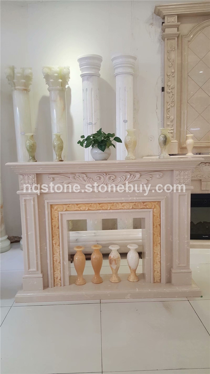 F-83出口美国老矿莎安娜壁炉架Fireplace Mantel