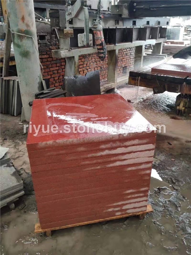 中国红光面