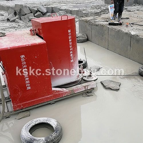 55kw隧道切割绳锯 大理石开采绳锯 矿山绳锯机
