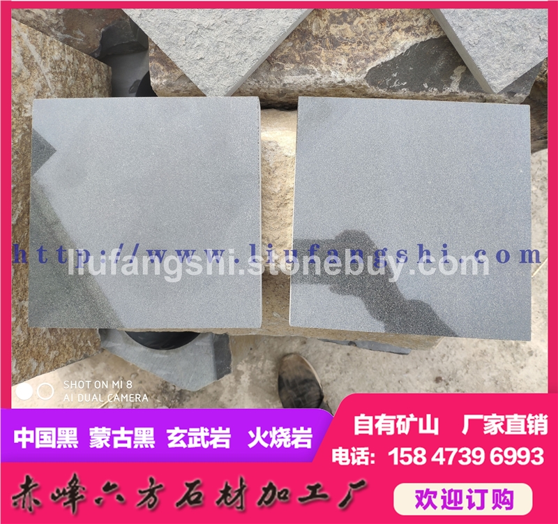 六方石-玄武岩-蒙古黑-版材