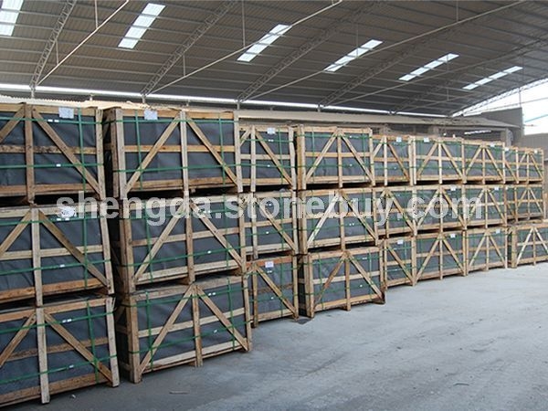 芝麻白成品堆场