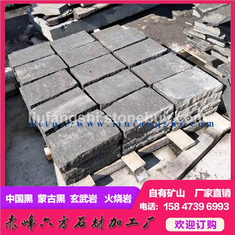 六方石-玄武岩-蒙古黑-版材