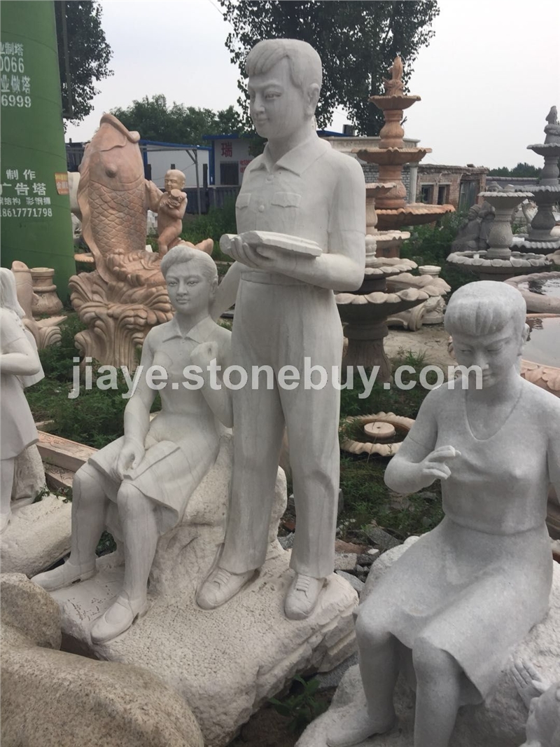 人物石雕 学校人物雕塑