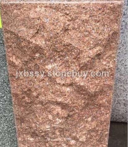 帝王红石材菠萝面江西红价格、江西红石材批发