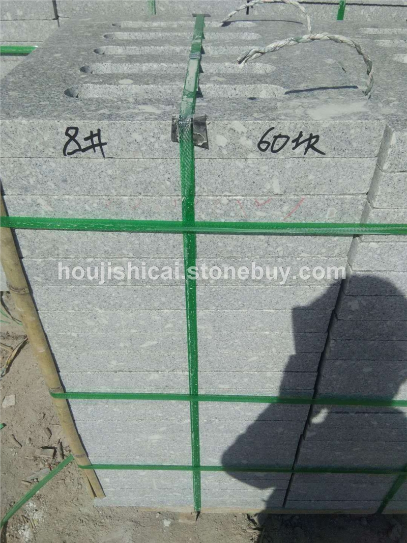 莱州灰水篦子路面石