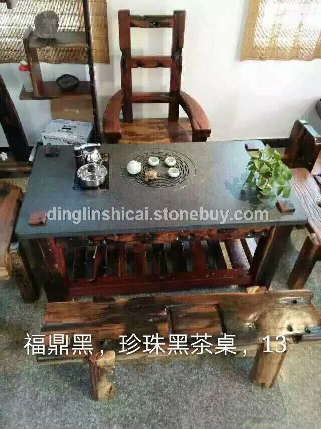 福鼎黑，珍珠黑茶桌