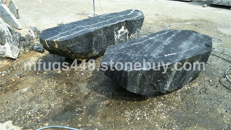 黑山石切片室內(nèi)外擺件