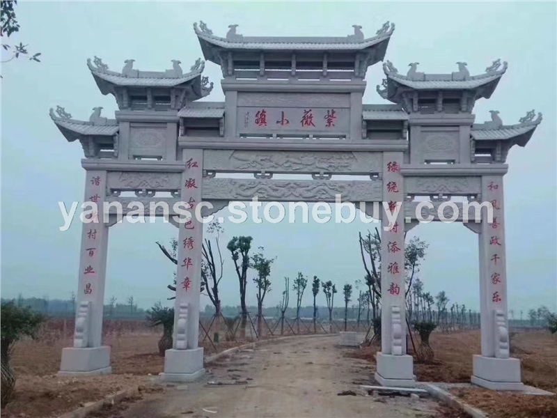 石牌坊成品