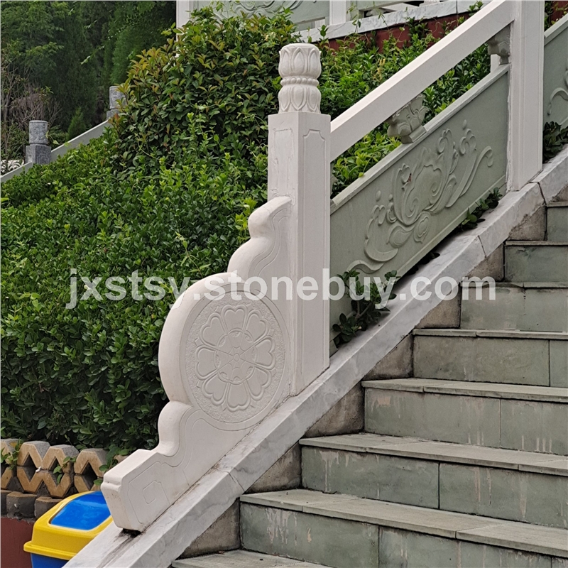 花岗岩栏杆楼梯栏杆