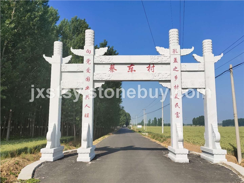石牌坊成品