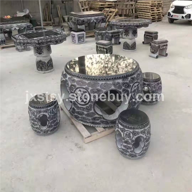 石桌石凳成品