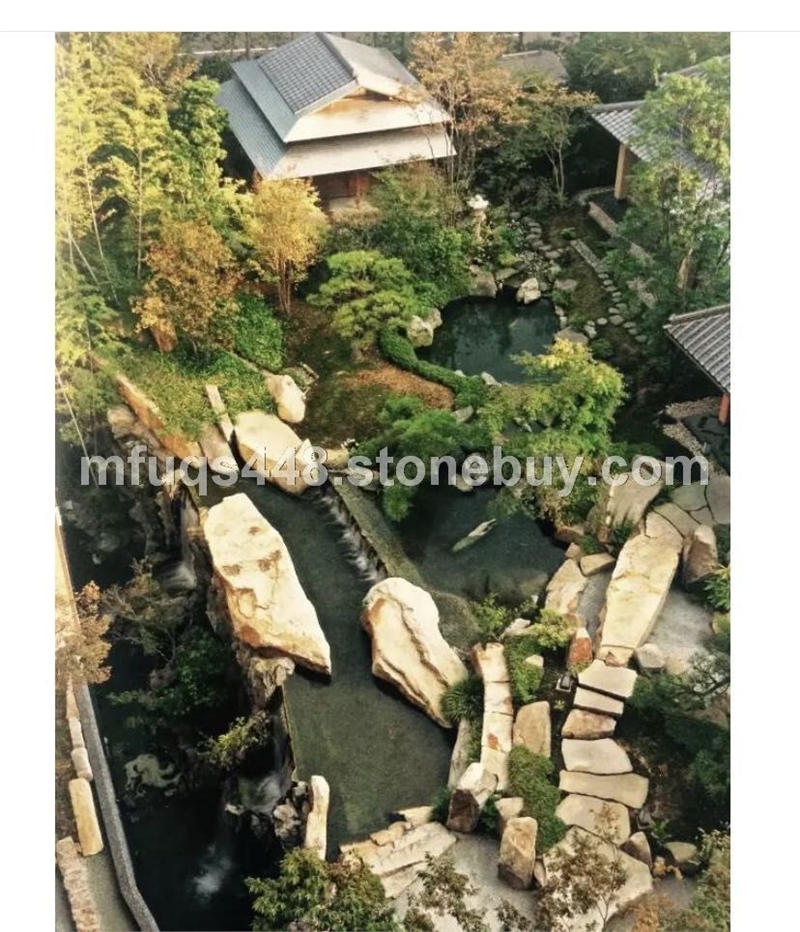 中式庭院大型泰山石送货上门